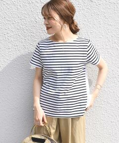 SHIPS / シップス カットソー | バックレースショートスリーブプルオーバー