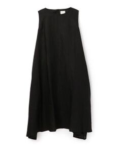 SHIPS / シップス ミニ丈・ひざ丈ワンピース | HONNETE：リネンボートネックベルトワンピース