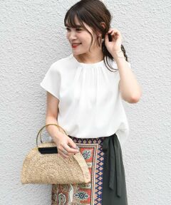 SHIPS / シップス シャツ・ブラウス | 2WAYショートスリーブブラウス