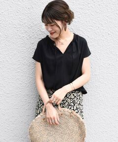 SHIPS / シップス シャツ・ブラウス | 2WAYショートスリーブブラウス