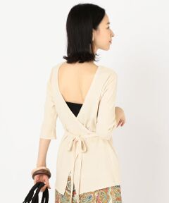 SHIPS / シップス カットソー | PrimaryNavyLabel:テレコカシュクール