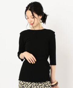 SHIPS / シップス カットソー | PrimaryNavyLabel:テレコカシュクール