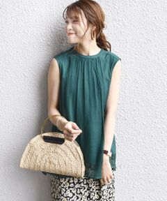 SHIPS / シップス カットソー | シルクコンビジャージープルオーバー