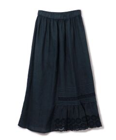 SHIPS / シップス ロング・マキシ丈スカート | 120% LINO:レースコンビマキシスカート