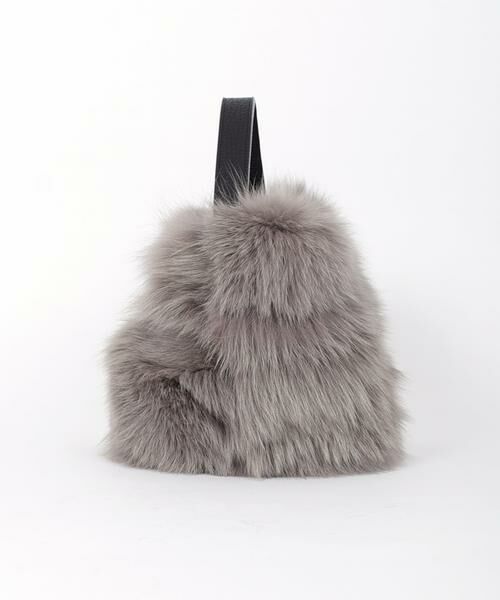 SHIPS for women / シップスウィメン トートバッグ | VIOLAd’ORO:FOX FUR BAG ◇ | 詳細4