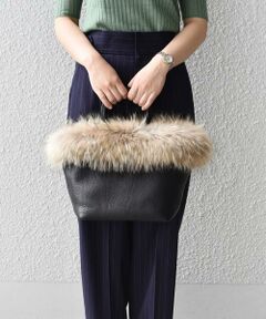 SHIPS / シップス トートバッグ | VIOLAd’ORO:RING FUR TOTE ◇