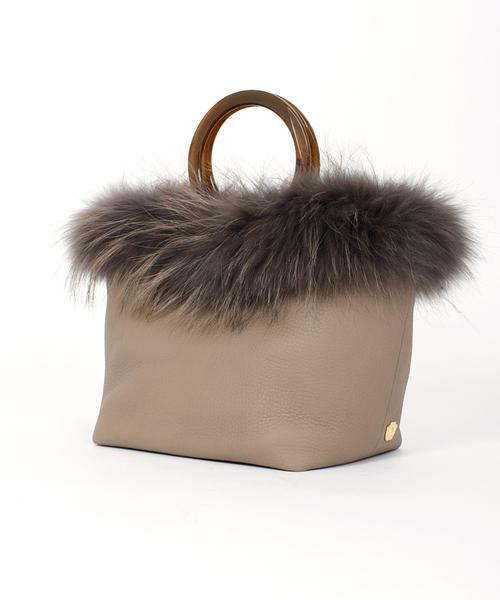 SHIPS for women / シップスウィメン トートバッグ | VIOLAd’ORO:RING FUR TOTE ◇ | 詳細2