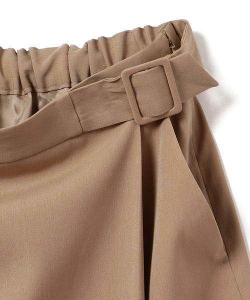 SHIPS for women / シップスウィメン ミニ・ひざ丈スカート | 〈セットアップ対応可能〉ベルトタイトスカート | 詳細22