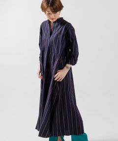 SHIPS / シップス ロング・マキシ丈ワンピース | SHOP PRESSボリュームシャツワンピース◇