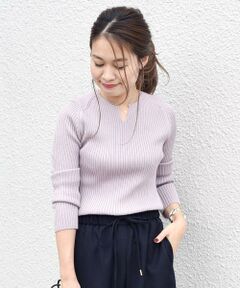 SHIPS / シップス ニット・セーター | スキッパーウールリブニット