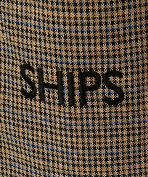 SHIPS for women / シップスウィメン トートバッグ | チェックA4サイドポケットトート | 詳細9