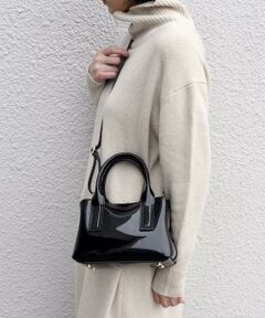 SHIPS / シップス ショルダーバッグ | MILOS:エナメルミニバッグ