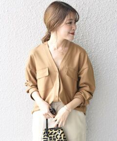 SHIPS / シップス シャツ・ブラウス | ウールポケットブラウス