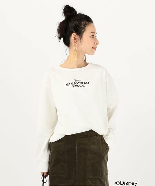 SHIPS for women / シップスウィメン カットソー | SHIPS DISNEY COLLECTION: ミッキーロングTEE | 詳細2