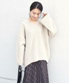 SHIPS / シップス ニット・セーター | ウィンタービッグVネックプルオーバー◇