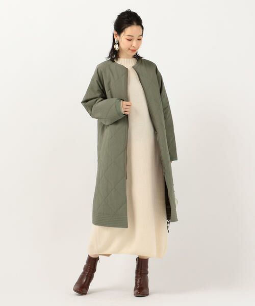 SHIPS for women / シップスウィメン その他アウター | PrimaryNavyLabel:キルティングコート 19AW | 詳細12