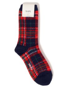 SHIPS / シップス ソックス | ウールミックスチェックソックス