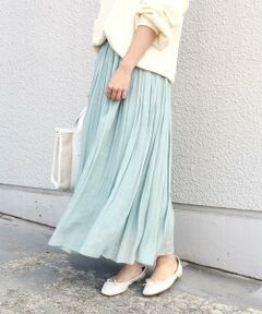 SHIPS / シップス ロング・マキシ丈スカート | カッセンシアースカート◇