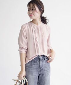 SHIPS / シップス シャツ・ブラウス | ピンタックブラウス