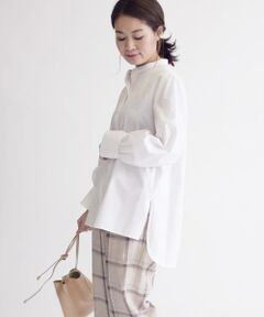 SHIPS / シップス シャツ・ブラウス | コットンボリュームスリーブブラウス◇