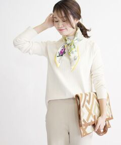 SHIPS / シップス カットソー | ハリヌキハイネックカットソー