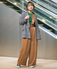 SHIPS / シップス その他パンツ | SHOP PRESSサテンワンショルダーパンツ◇