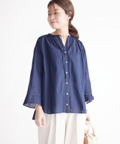 SHIPS / シップス シャツ・ブラウス | コットンハシゴレースブラウス◇