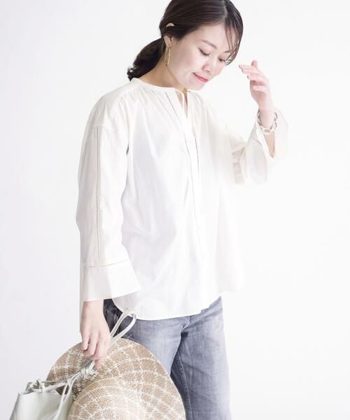 SHIPS / シップス シャツ・ブラウス | コットンハシゴレースブラウス◇ | 詳細22