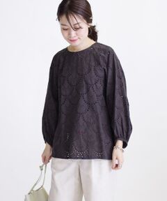 SHIPS / シップス シャツ・ブラウス | カットワークレースブラウス