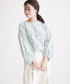 SHIPS / シップス シャツ・ブラウス | カットワークレースブラウス
