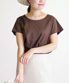 SHIPS / シップス カットソー | ファンクションフレンチスリーブプルオーバー