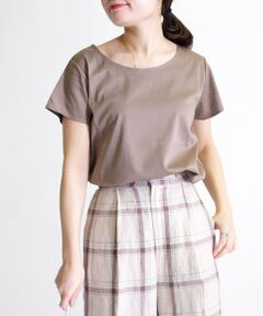 SHIPS / シップス カットソー | ファンクションフレンチスリーブプルオーバー