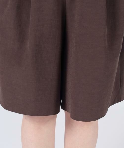 SHIPS for women / シップスウィメン ショート・ハーフ・半端丈パンツ | ストレッチショーツ brown◇ | 詳細20