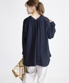 SHIPS / シップス シャツ・ブラウス | キュプラポケットVネックシャツ◇