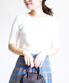 SHIPS / シップス カットソー | ライトテレコ 5/S トップス◇