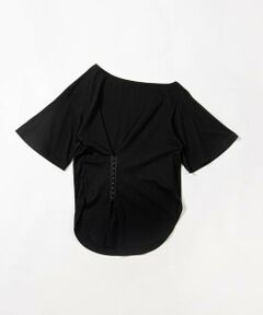 SHIPS / シップス カットソー | SHOP PRESSフックアシンメトリーカットソー◇