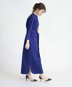 SHIPS / シップス ロング・マキシ丈ワンピース | サイドスリットマキシワンピース