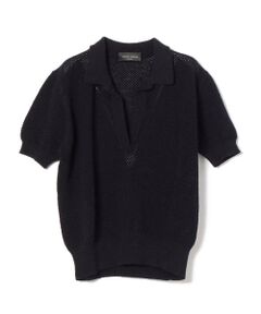 SHIPS / シップス ニット・セーター | roberto collina:ポロショートスリーブトップス