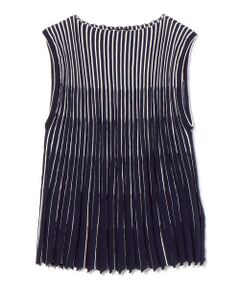 SHIPS / シップス ニット・セーター | roberto collina:プリーツストライプドトップス