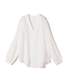 SHIPS / シップス シャツ・ブラウス | 120%LINO:Vネックブラウス