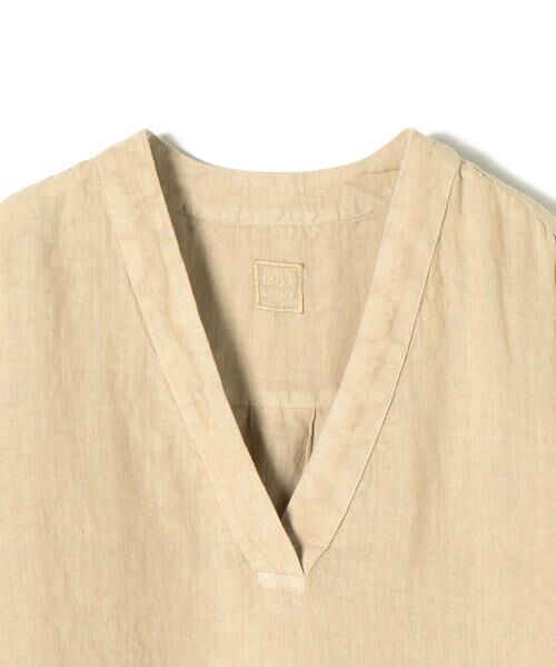 SHIPS / シップス シャツ・ブラウス | 120%LINO:Vネックブラウス | 詳細3