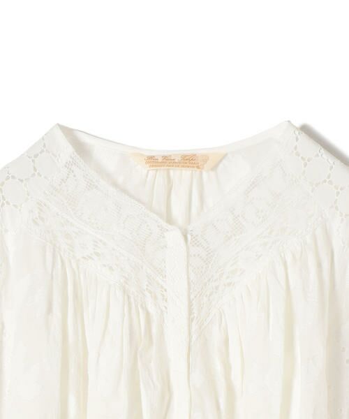 SHIPS / シップス シャツ・ブラウス | bon vieux temps:コットンレースロングスリーブブラウス | 詳細2