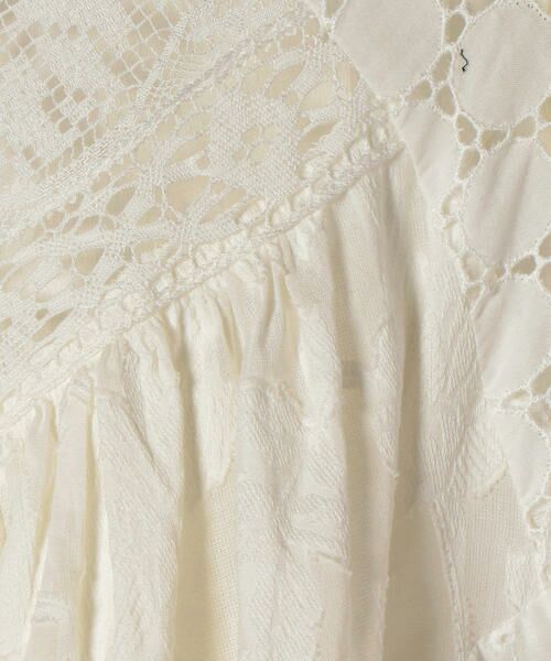 SHIPS / シップス シャツ・ブラウス | bon vieux temps:コットンレースロングスリーブブラウス | 詳細5