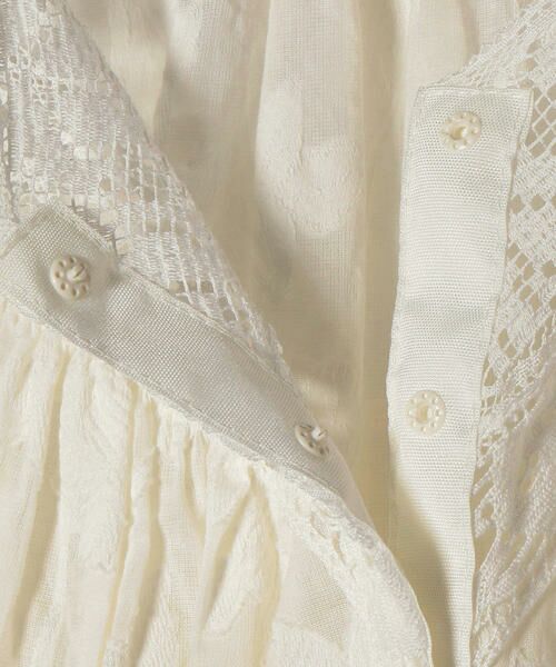 SHIPS / シップス シャツ・ブラウス | bon vieux temps:コットンレースロングスリーブブラウス | 詳細6