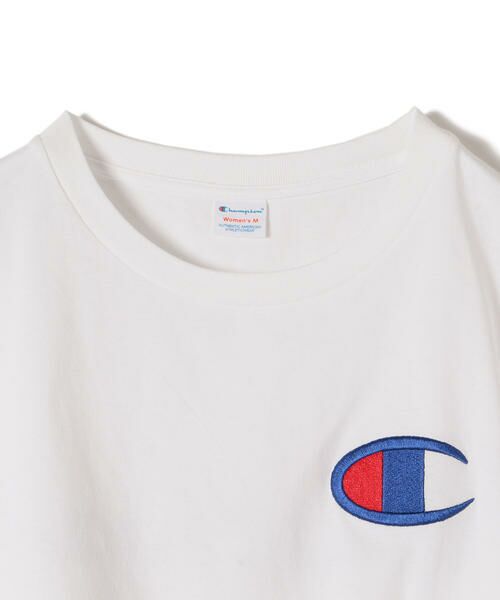 SHIPS for women / シップスウィメン Tシャツ | Champion:ロゴワイドTEE | 詳細2