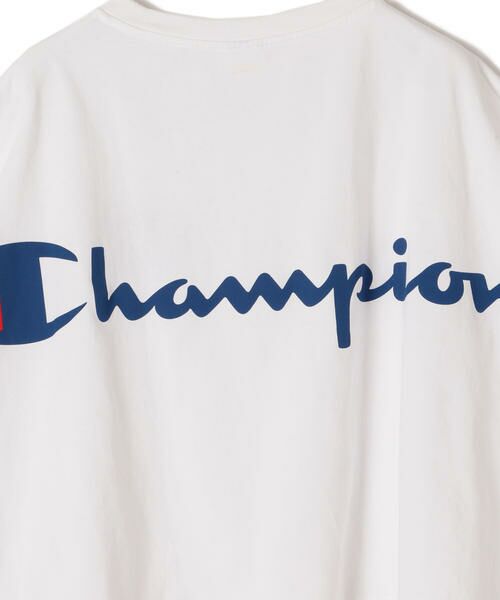 SHIPS for women / シップスウィメン Tシャツ | Champion:ロゴワイドTEE | 詳細6