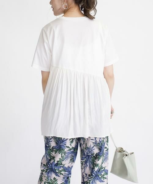 SHIPS / シップス カットソー | カッセンコンビショートスリーブTEE | 詳細4