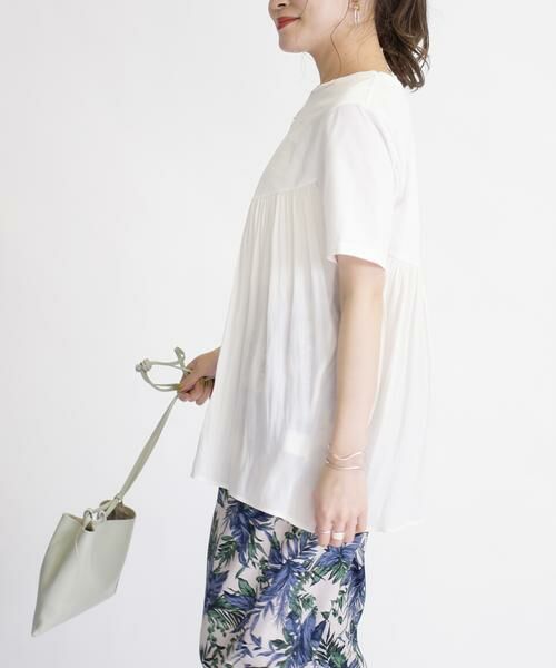 SHIPS / シップス カットソー | カッセンコンビショートスリーブTEE | 詳細5