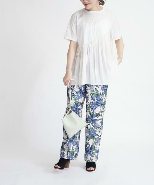 SHIPS / シップス カットソー | カッセンコンビショートスリーブTEE | 詳細7