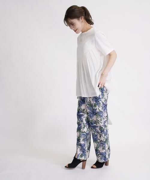 SHIPS / シップス カットソー | カッセンコンビショートスリーブTEE | 詳細8